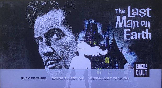 The Last Man on Earth Cinema Cult menu screen