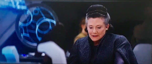 Carrie Fisher as General Organa