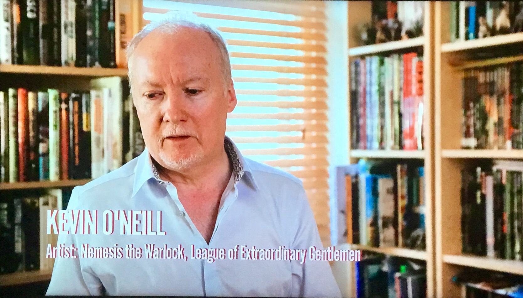 Comic legend Kevin O’Neill discusses his involvement in the comic.