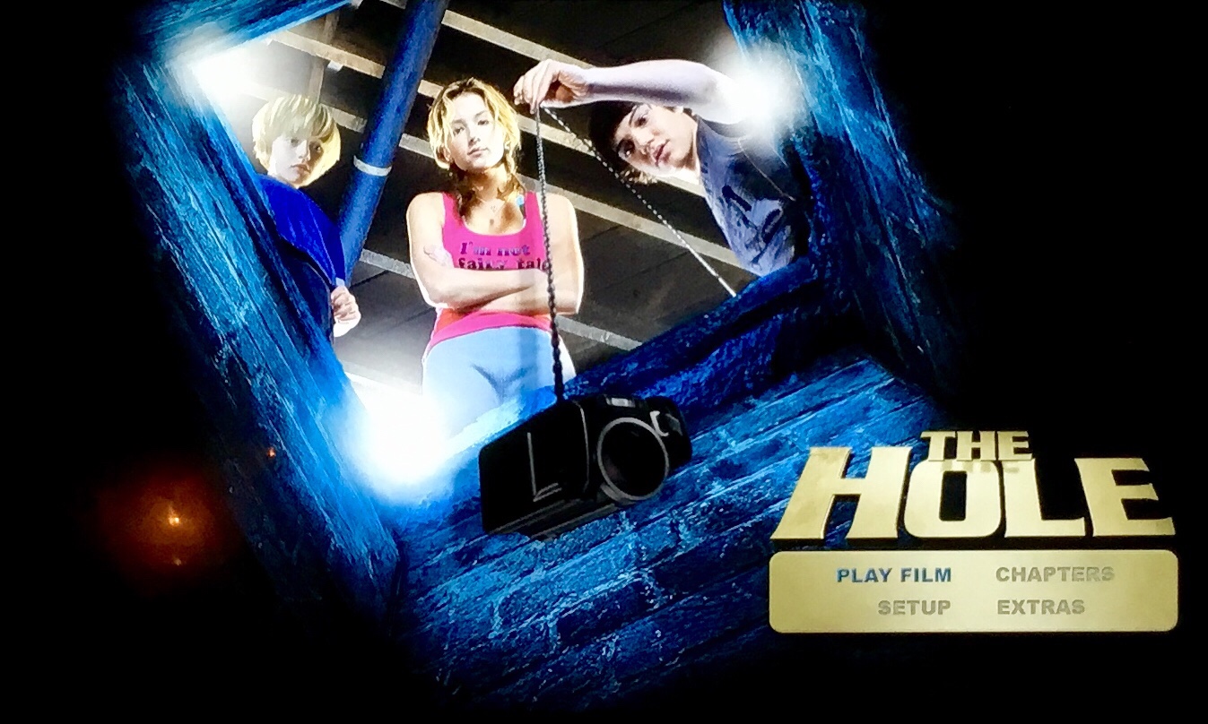 The menu to the Australian release of The Hole (2009)