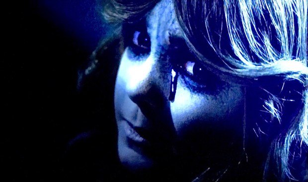 This strange ghostly girl crawled out of Dane’s hole.